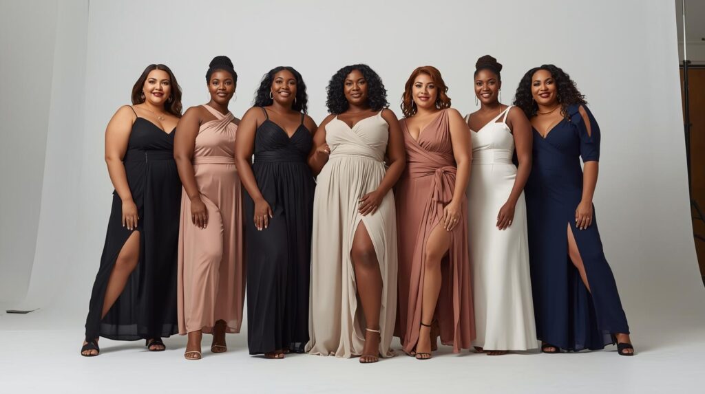 images of plus size dresses for women in models (1)