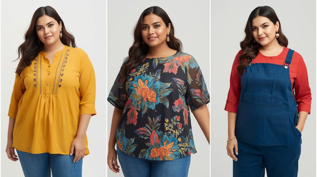 images of plus size tops for women